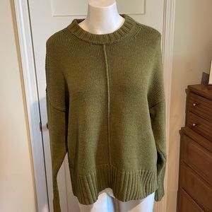 A New Day Green Sweater